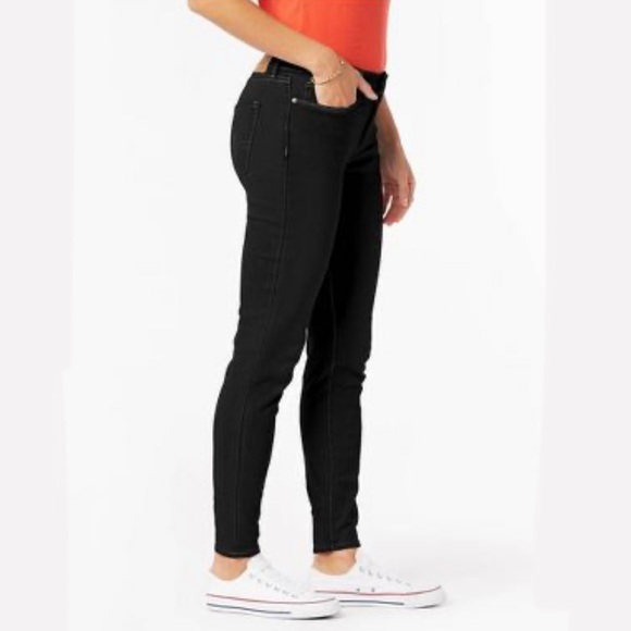 DENIZEN by LEVI’S | mid rise skinny jeans black - Picture 3 of 7